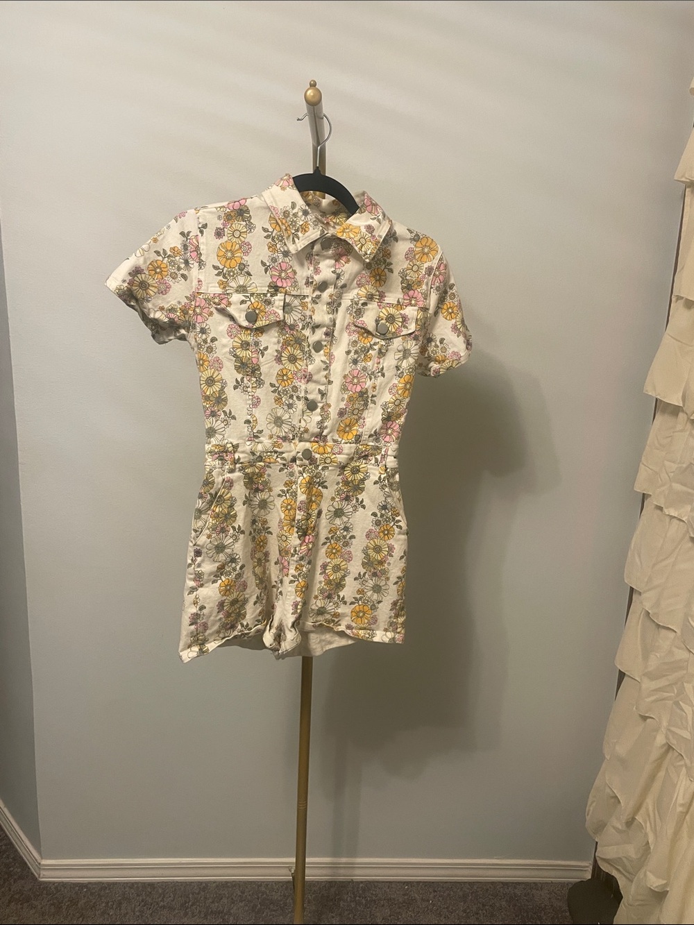 Darling Baevely Boho Floral One Piece Romper